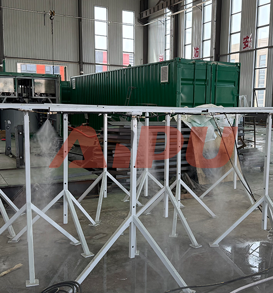 喷淋系统工作场景